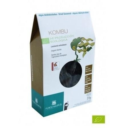 Algas Kombu Bio desidratadas, 25 g. - Portomuiños