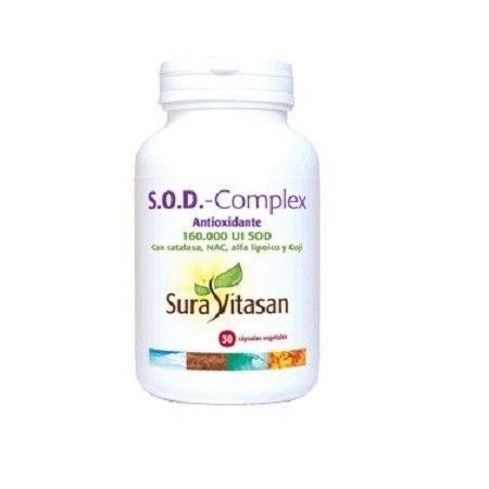 S.O.D. Complex, 30 cápsulas - Sura Vitasan