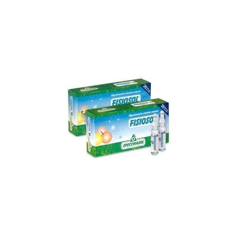 Fisiosol 20 (Fe-Cu-Co), 20 viales - Specchiasol