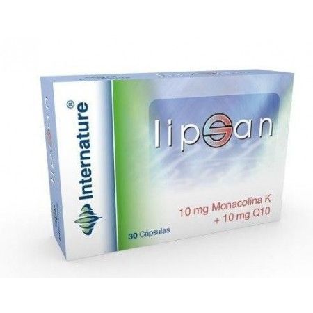 Lipsan + Q10, 30 cápsulas - Internature