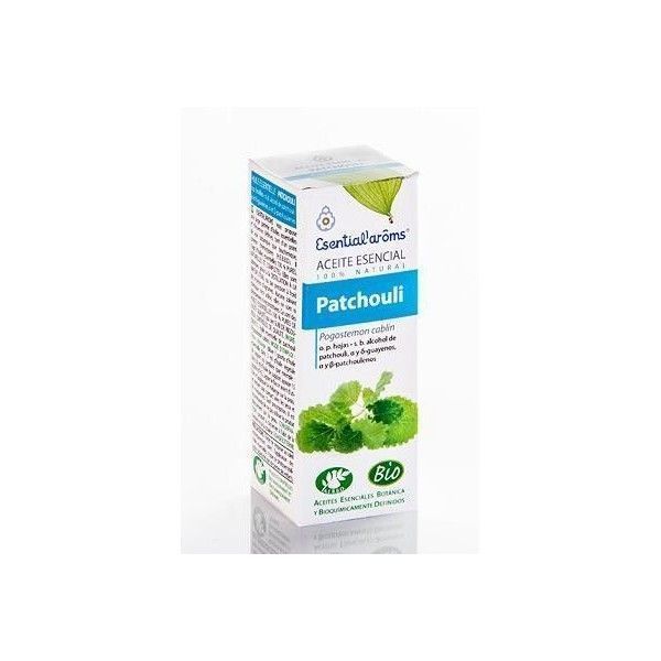 Patchouli BIO Aceite Esencial, 10 ml - Esential Aroms
