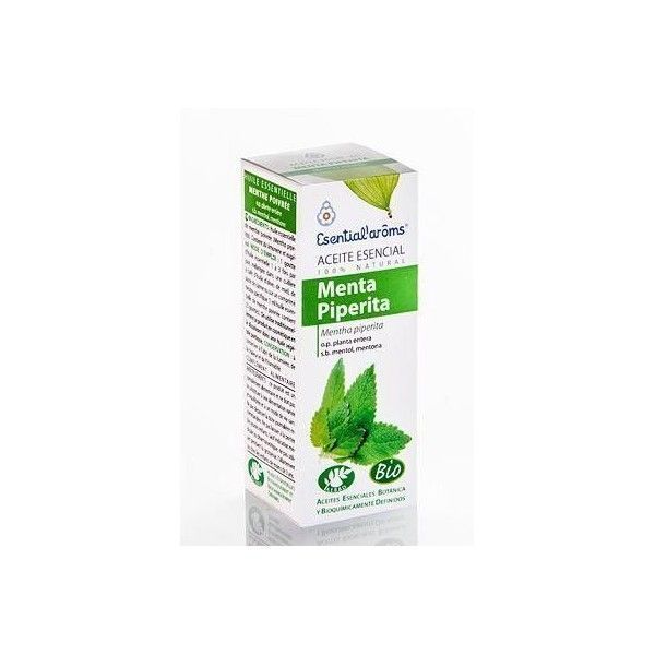 Menta Piperita BIO Aceite Esencial, 10 ml - Esential Aroms