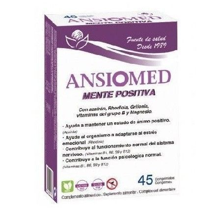 Ansiomed Mente Positiva, 45 cápsulas - Bioserum