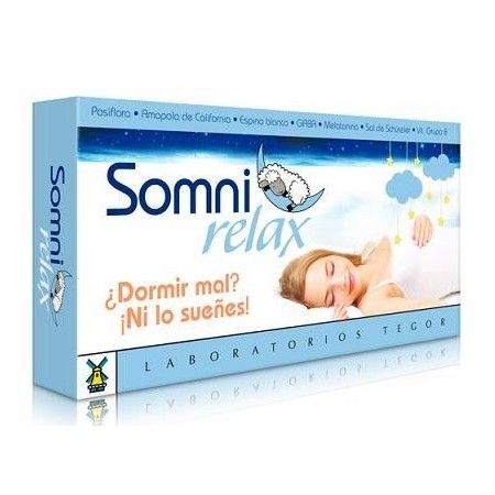 SomniRelax, 40 cápsulas - Tegor