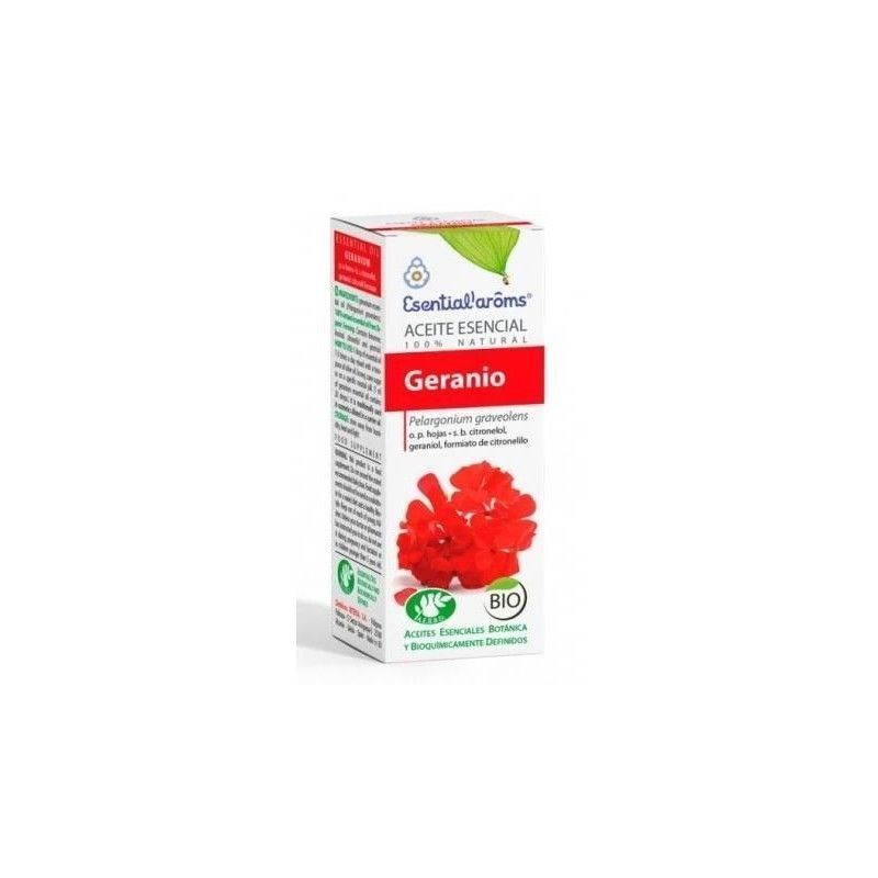 Geranio BIO Aceite Esencial, 10 ml - Esential Aroms