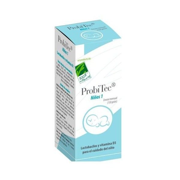 Probitec Niños 1, 7,5 ml gotas - 100% Natural