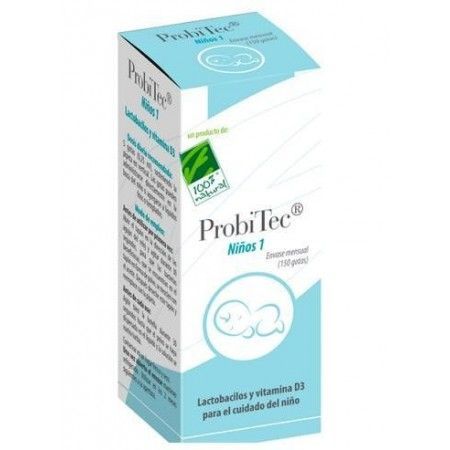 Probitec Niños 1, 7,5 ml gotas - 100% Natural
