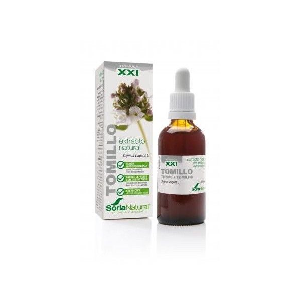 Tomillo, Tintura Natural, 50 ml - Soria Natural 