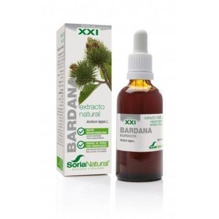 Bardana, Extracto sin Alcohol, 50 ml - Soria Natural
