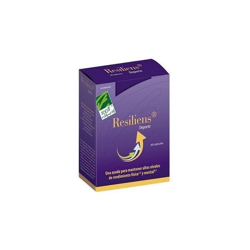 Resiliens Deporte, 60 cápsulas - 100% Natural