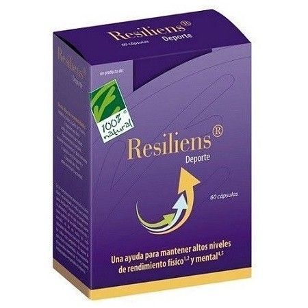Resiliens Deporte, 60 cápsulas - 100% Natural
