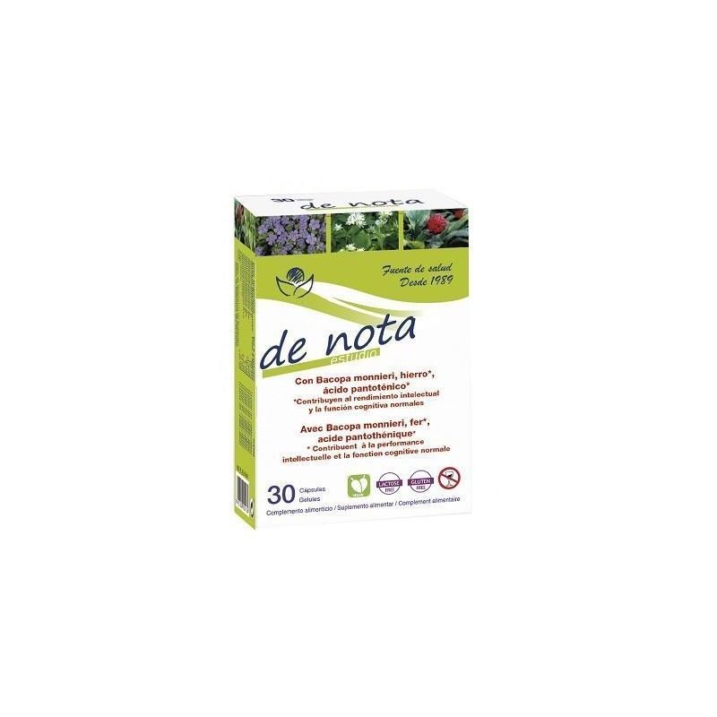 De Nota Estudio, 30 cápsulas - Bioserum