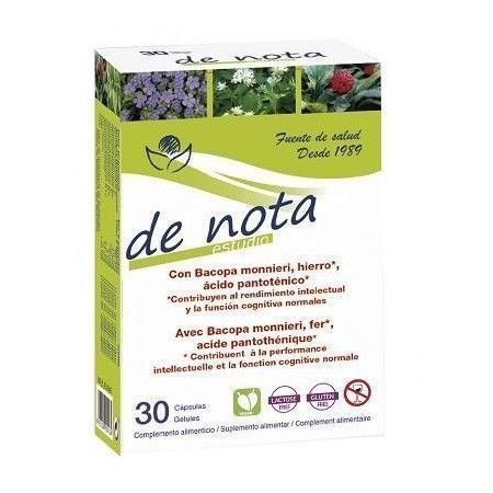 De Nota Estudio, 30 cápsulas - Bioserum