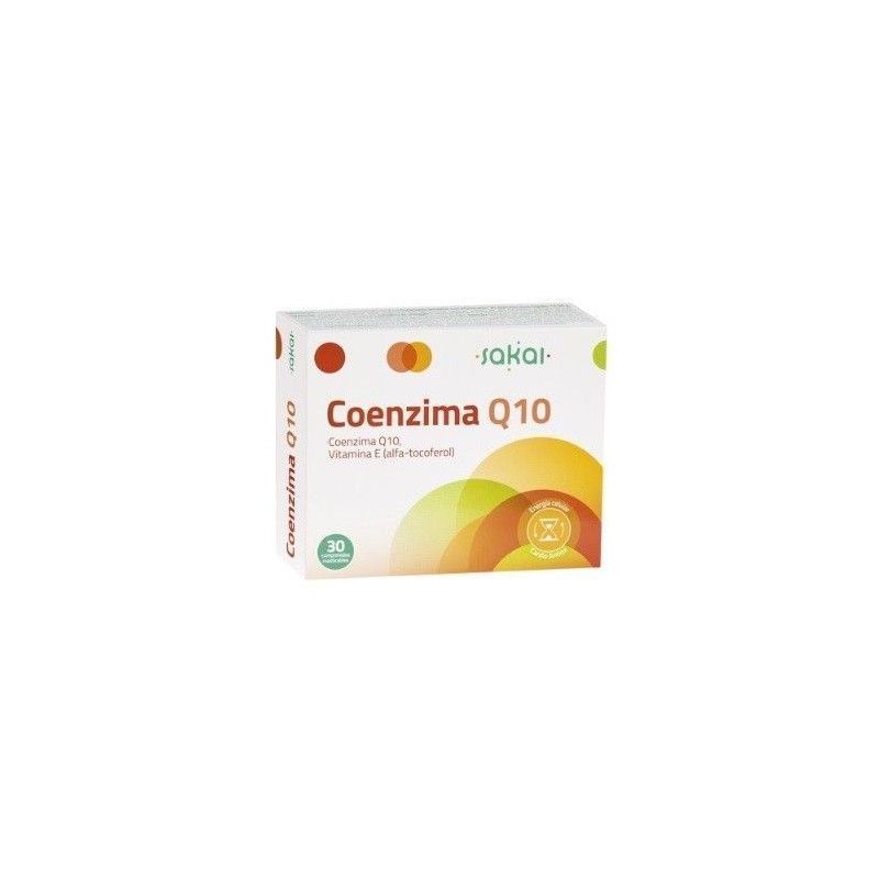 Coenzima Q10 + Vitamina E, 30 comprimidos masticables - Sakai