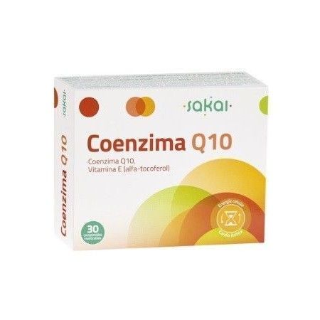 Coenzima Q10 + Vitamina E, 30 comprimidos masticables - Sakai