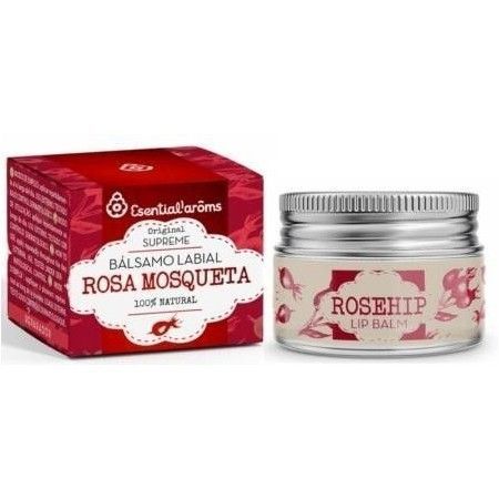 Bálsamo Labial Rosa Mosqueta, 5 g - Esential Aroms