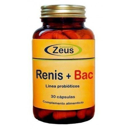 Renis+Bac, 30 cápsulas - Zeus