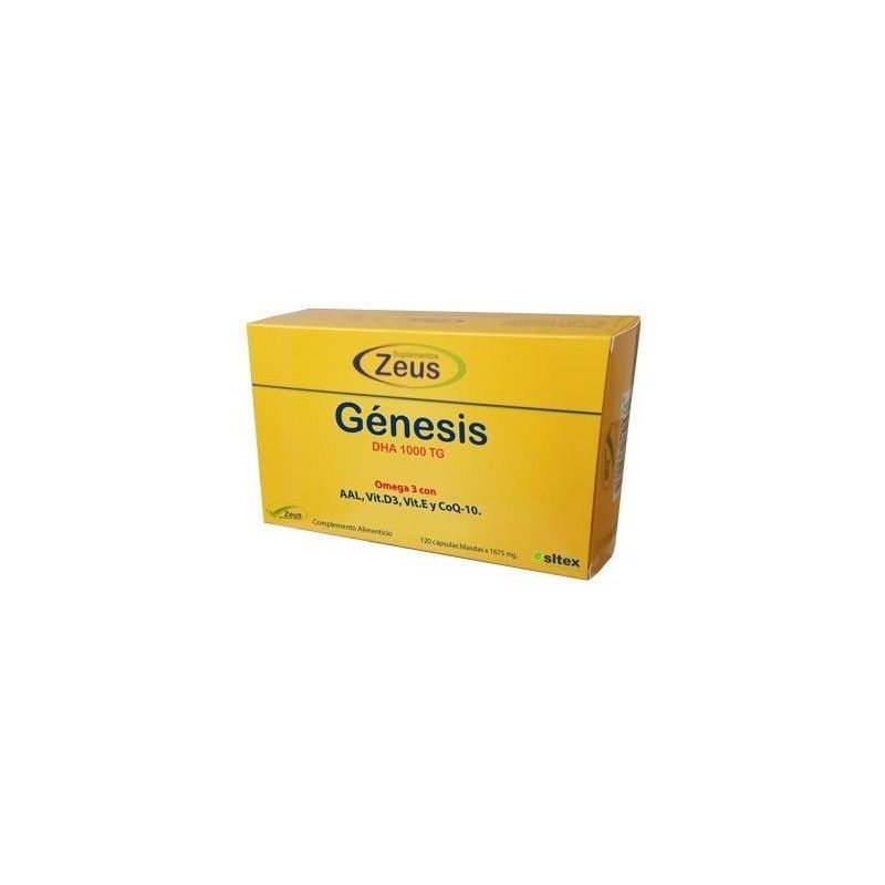 Génesis DHA 1000 TG, 60 cápsulas - Zeus