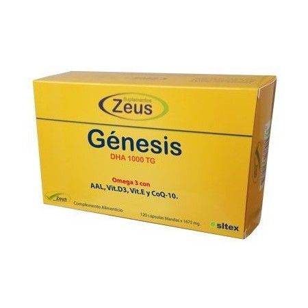 Génesis DHA 1000 TG, 120 cápsulas - Zeus