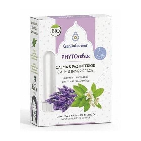 Phytoinhalers PHYTObalance, 5 ml + 2 stick inhaladores - Esential Aroms