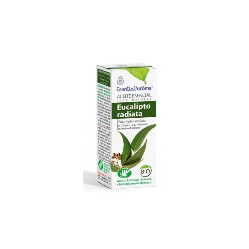 Eucalipto Radiata BIO Aceite Esencial, 10 ml - Esential Aroms