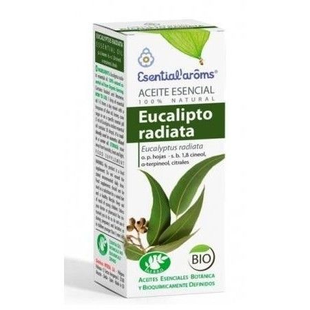 Eucalipto Radiata BIO Aceite Esencial, 10 ml - Esential Aroms