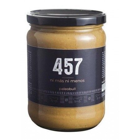 457 Crema de Cacahuete 100% Natural, 500 g - PaleoBull