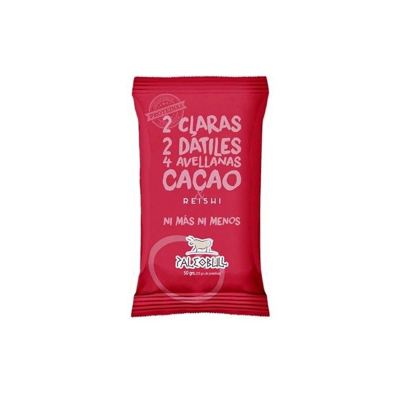 Barrita Cacao y Reishi, 50 g - PaleoBull