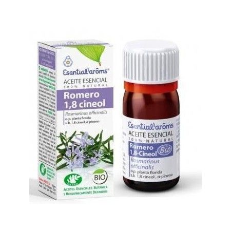 Romero Cineol BIO Aceite Esencial, 10 ml - Esential Aroms