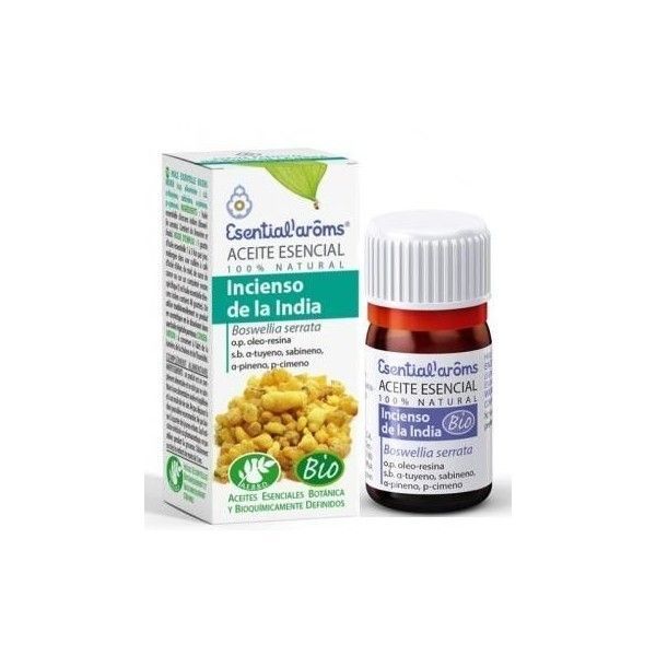 Aceite Esencial de Incienso de la India BIO, 5 ml - Esential Aroms