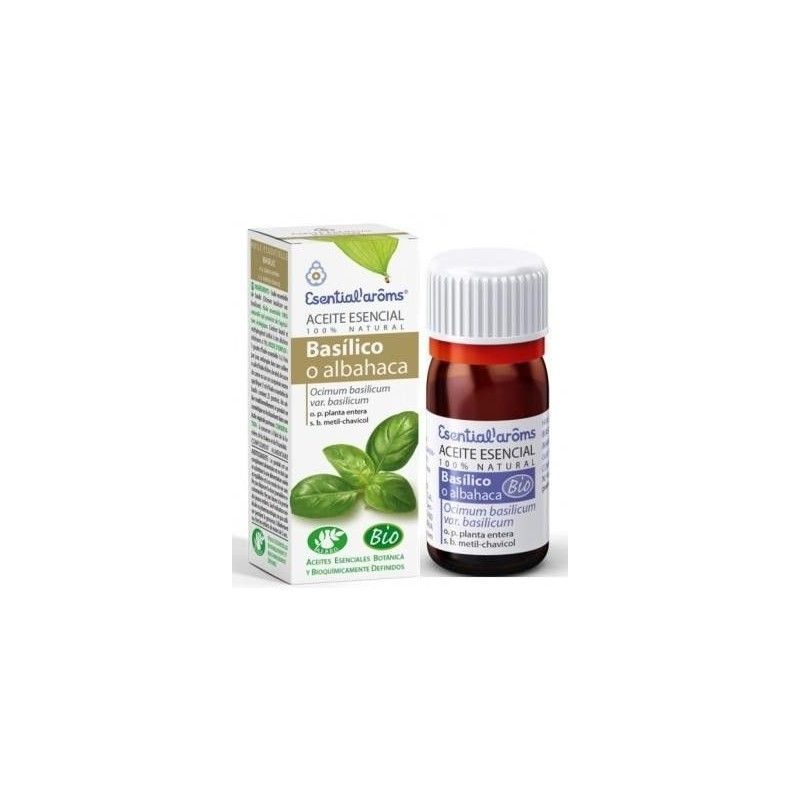 Aceite Esencial Basílico o Albahaca BIO, 10 ml - Esential Aroms