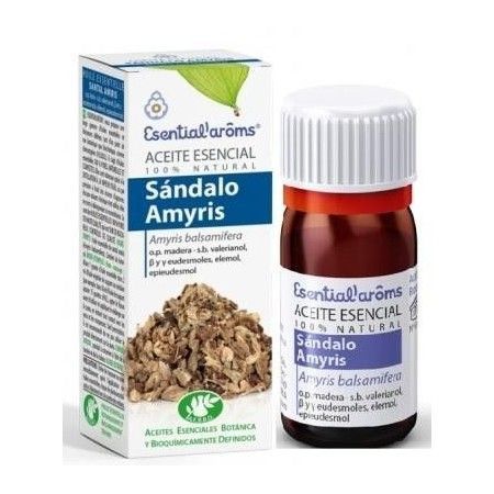 Aceite Esencial Sándalo Amyris, 10 ml - Esential Aroms