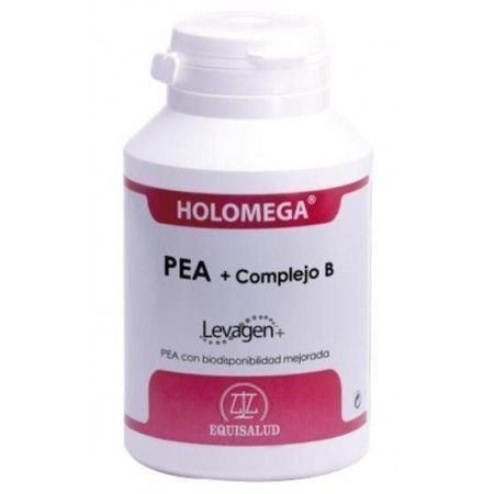 Holomega PEA + Complejo B, 180 cápsulas - Equisalud