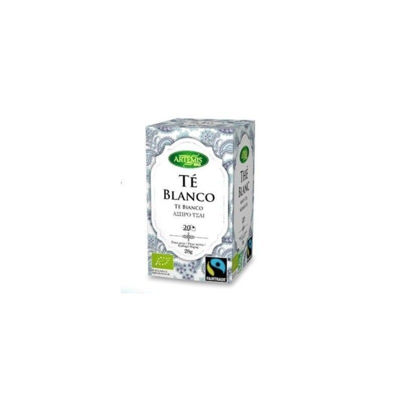 Té Blanco BIO, 20 filtros - Artemis Bio
