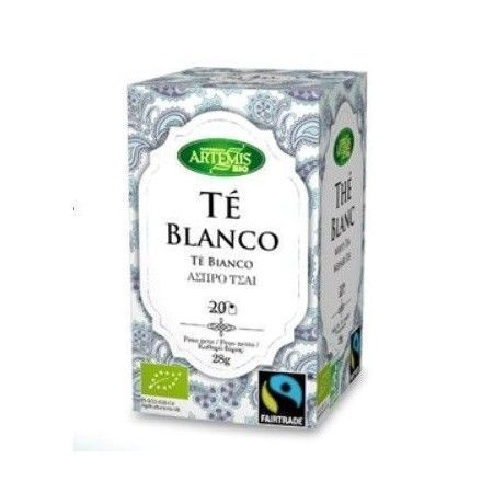 Té Blanco BIO, 20 filtros - Artemis Bio