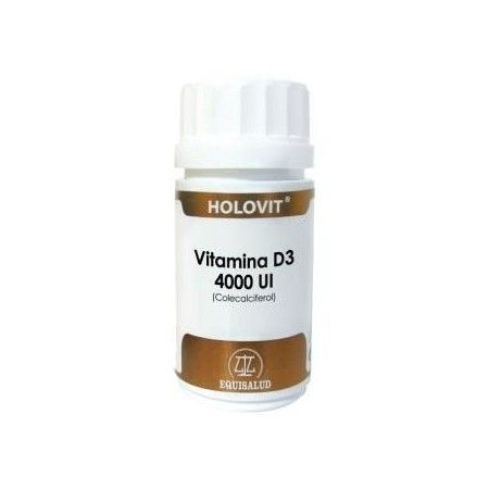 Holovit Vitamina D3 4.000UI, 50 perlas - Equisalud