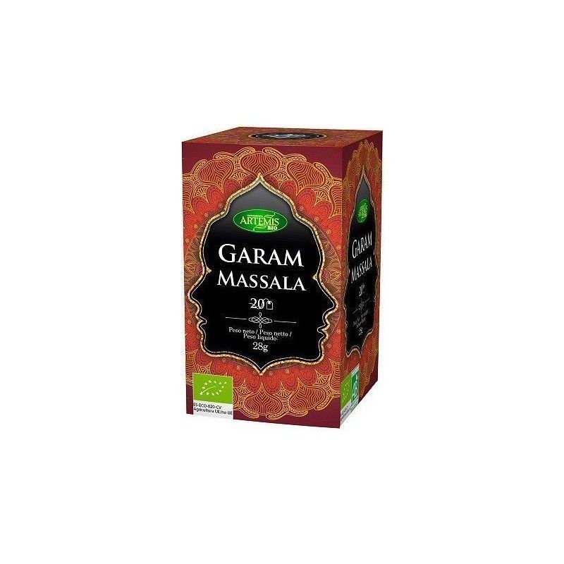 Garam Massala BIO Infusión, 20 filtros - Artemis Bio