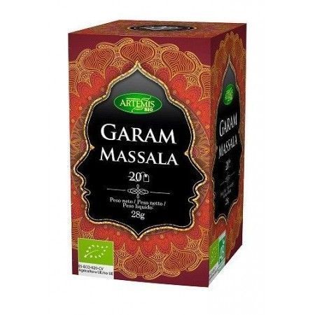 Garam Massala BIO Infusión, 20 filtros - Artemis Bio