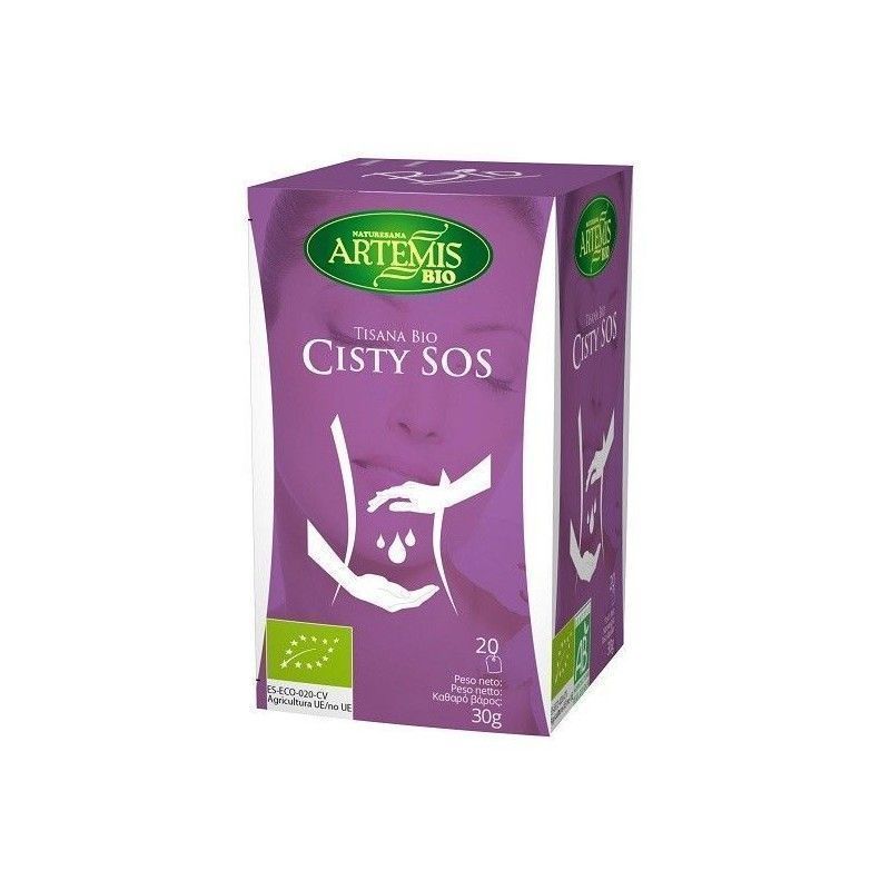 Tisana Bio Cisty SOS, 20 filtros - Artemis Bio