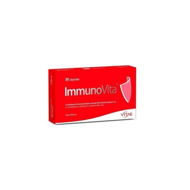 Immunovita Beta glucanos + Vitamina D3, 30 cápsulas - Vitae