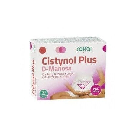 Cistynol Plus D-Manosa, 30 cápsulas - Sakai
