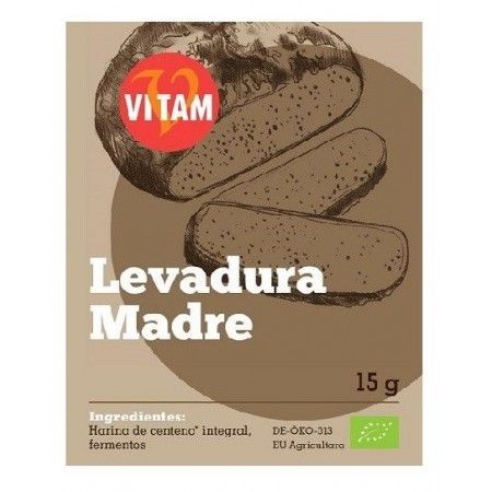 Levadura Madre BIO, 15 g - Vitam