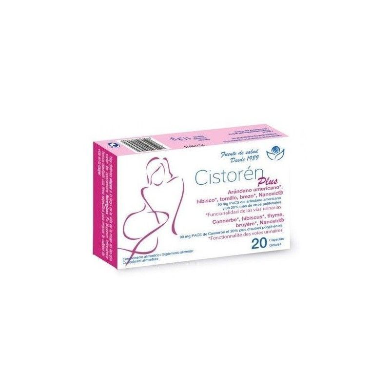 Cistorén Plus, 20 cápsulas - Bioserum