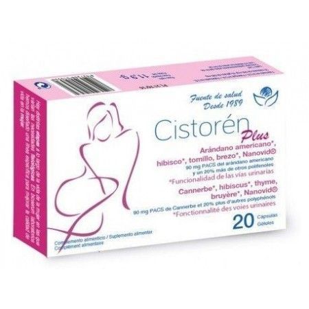 Cistorén Plus, 20 cápsulas - Bioserum
