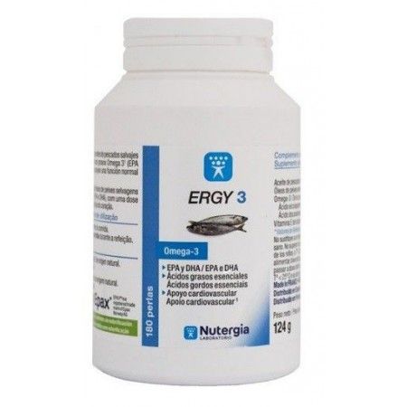 Ergy 3 (Omega 3), 180 perlas - Nutergia