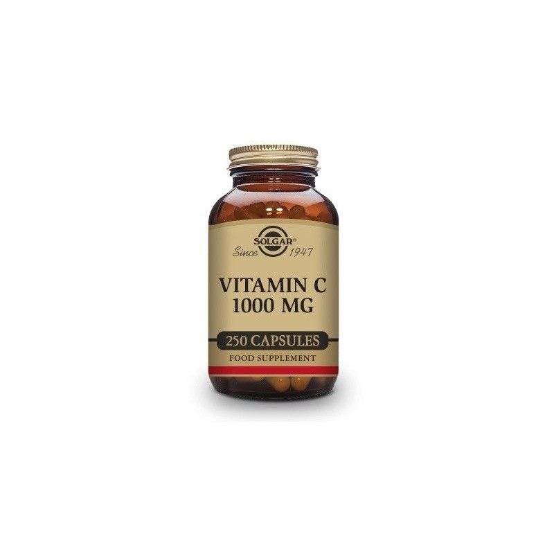 Vitamina C 1000 mg, 250 cápsulas vegetales - Solgar