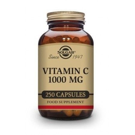 Vitamina C 1000 mg, 250 cápsulas vegetales - Solgar