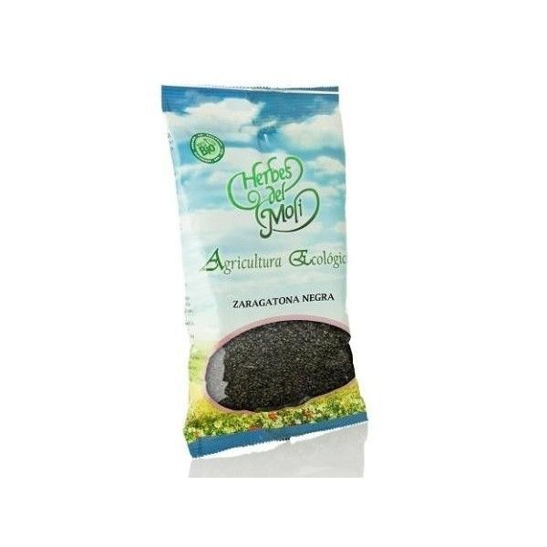 Zaragatona Negra Semillas BIO 80 g- Herbes del Moli
