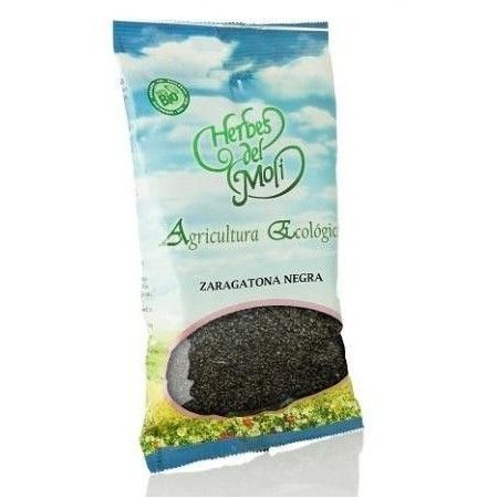 Zaragatona Negra Semillas BIO 80 g- Herbes del Moli