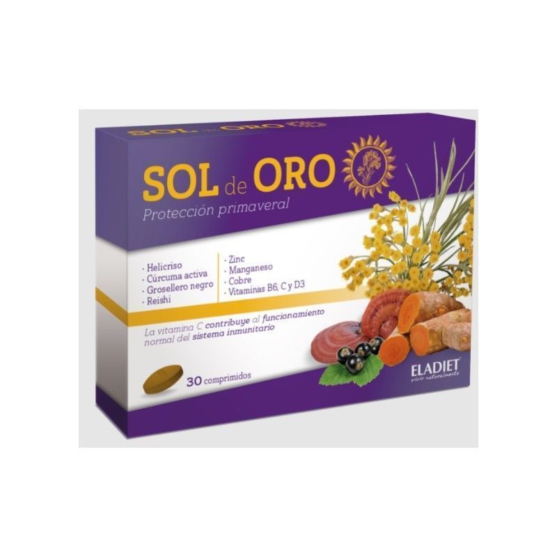 Sol de Oro, 30 comprimidos - Eladiet